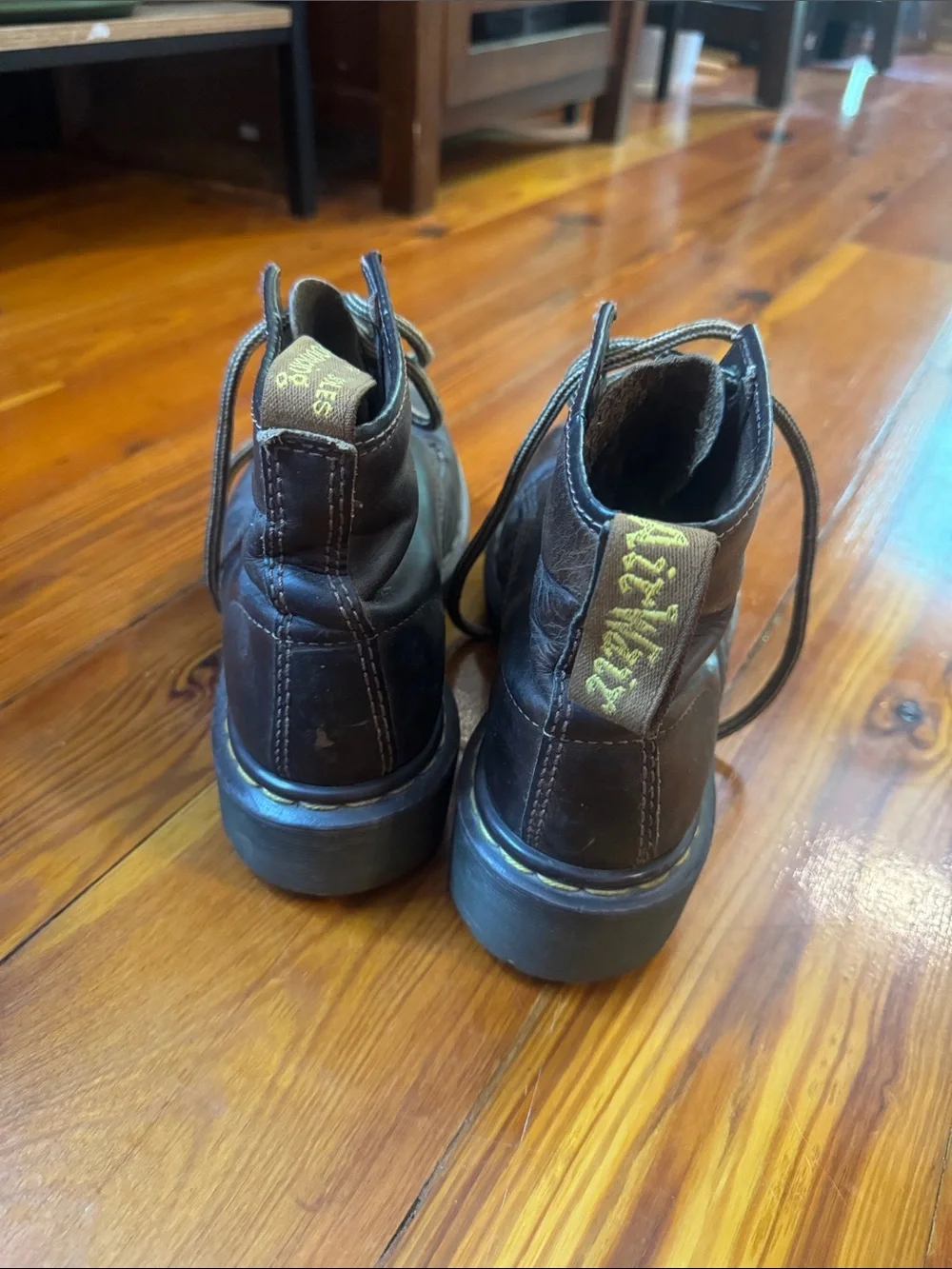 Dr. Martens Brown Leather Chukka Boots